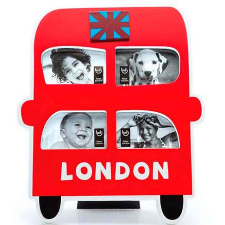 Porta Retrato Ônibus De Londres - Versare anos dourados Menor preço em Porta Retrato Ônibus De Londres - Versare anos dourados