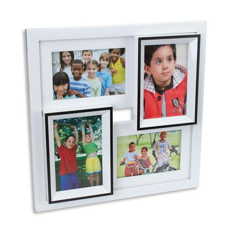 Porta Retrato Para 4 Fotos - Hauskraft Menor preço em Porta Retrato Para 4 Fotos - Hauskraft