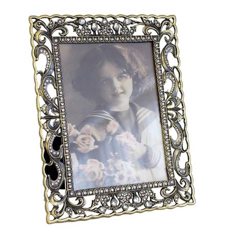 Porta Retrato Pedraria Louise I 13x18 - Trevisan Menor preço em Porta Retrato Pedraria Louise I 13x18 - Trevisan