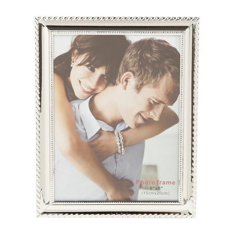 Porta Retrato Prata para 1 Foto 20x25cm Knot Prestige - Rojemac Menor preço em Porta Retrato Prata para 1 Foto 20x25cm Knot Prestige - Rojemac