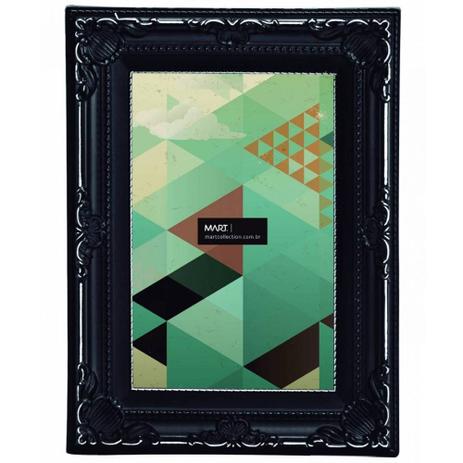 Porta Retrato Preto Antique para Fotos 13x18cm Mart Menor preço em Porta Retrato Preto Antique para Fotos 13x18cm Mart