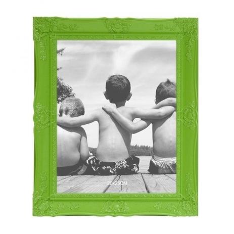 Porta-retrato Provençal Verde 20x25cm - L3 store Menor preço em Porta-retrato Provençal Verde 20x25cm - L3 store