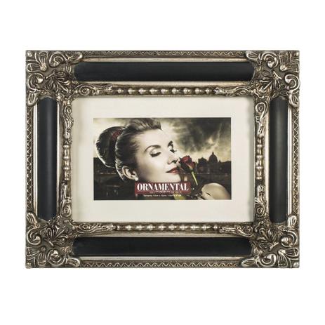 Porta Retrato Retangular 4.01 Classic Santa Luzia 15x21cm Cinza Menor preço em Porta Retrato Retangular 4.01 Classic Santa Luzia 15x21cm Cinza