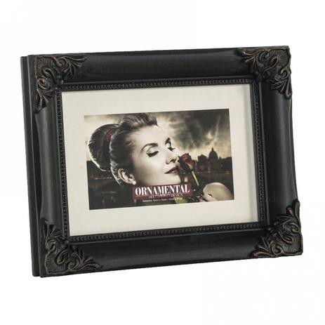 Porta Retrato Retangular 5.04 Classic Santa Luzia 15x21cm Preto Menor preço em Porta Retrato Retangular 5.04 Classic Santa Luzia 15x21cm Preto
