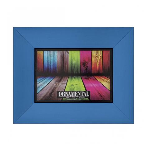 Porta Retrato Retangular Aluminium Santa Luzia 15x21cm Azul Menor preço em Porta Retrato Retangular Aluminium Santa Luzia 15x21cm Azul