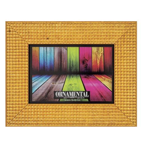 Porta Retrato Retangular Spikes Santa Luzia 15x21cm Ouro Menor preço em Porta Retrato Retangular Spikes Santa Luzia 15x21cm Ouro