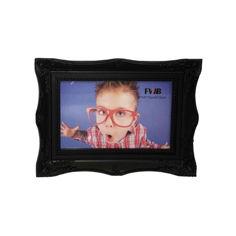 Porta Retrato Retrô De Plástico Preto 10 x 15 cm 99574 - Fwb Menor preço em Porta Retrato Retrô De Plástico Preto 10 x 15 cm 99574 - Fwb