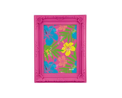 Porta-retrato rosa neon 13x18 cm - Mart Menor preço em Porta-retrato rosa neon 13x18 cm - Mart