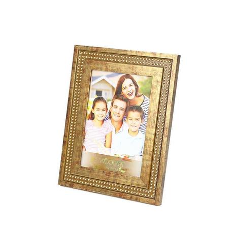 Porta Retrato Strass 13cmx18cm Rojemac Dourado Menor preço em Porta Retrato Strass 13cmx18cm Rojemac Dourado