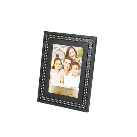 Porta Retrato Strass Preto 20cmx25cm Rojemac Menor preço em Porta Retrato Strass Preto 20cmx25cm Rojemac