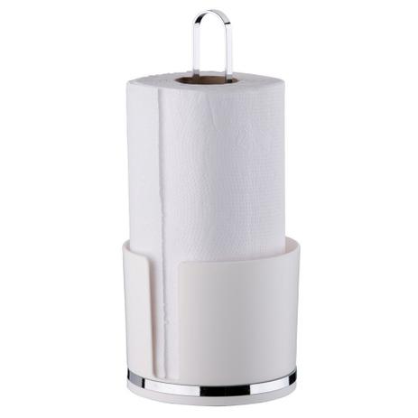 Porta Rolo De Papel Toalha Em Plástico PS Eleganza - Branco - Future Menor preço em Porta Rolo De Papel Toalha Em Plástico PS Eleganza - Branco - Future