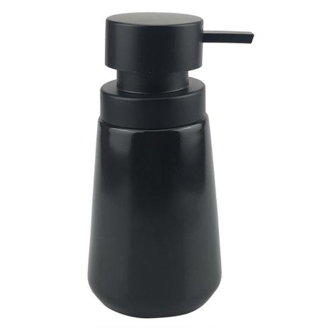 Porta Sabonete Líquido de Porcelana Preto 8,5 x 8,5 x 17cm - BTC é ruim? Porta Sabonete Líquido de Porcelana Preto 8,5 x 8,5 x 17cm - BTC é boa?
