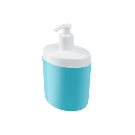 Porta Sabonete Líquido Full Azul Baby 450 ml - Coza - Brinox Menor preço em Porta Sabonete Líquido Full Azul Baby 450 ml - Coza - Brinox
