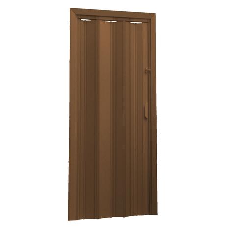 Porta Sanfonada PVC 0,60x2,10 Multilit Mogno - Plasflex é boa?