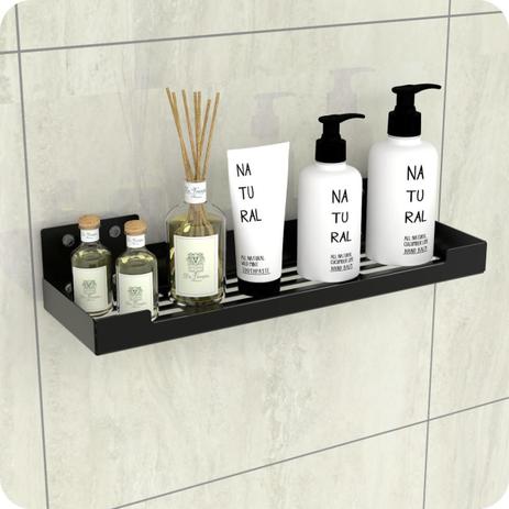 Porta Shampoo Com Ventosa Suporte Banheiro Preto ELG - Porto Moreno Menor preço em Porta Shampoo Com Ventosa Suporte Banheiro Preto ELG - Porto Moreno