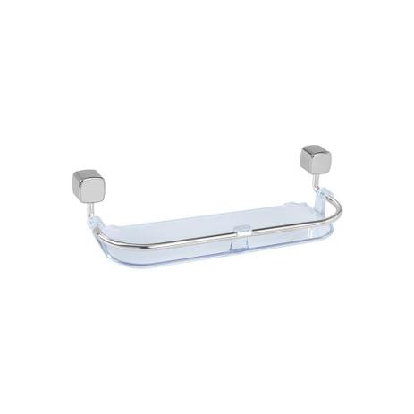 Porta Shampoo Eco Transparente E Cromado - Expambox é boa?
