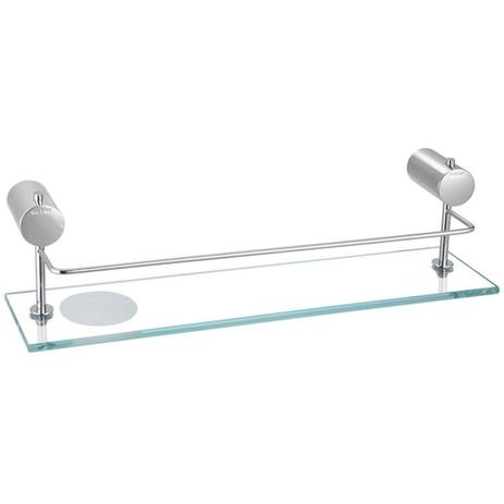 Porta-Shampoo Meber com Saboneteira e Proteção 609 C 40 de 45cm Cromado Menor preço em Porta-Shampoo Meber com Saboneteira e Proteção 609 C 40 de 45cm Cromado