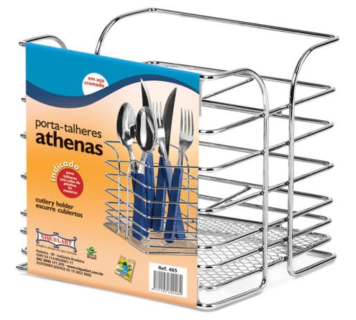 Porta Talheres Athenas Cromado 465 - Niquelart é boa?