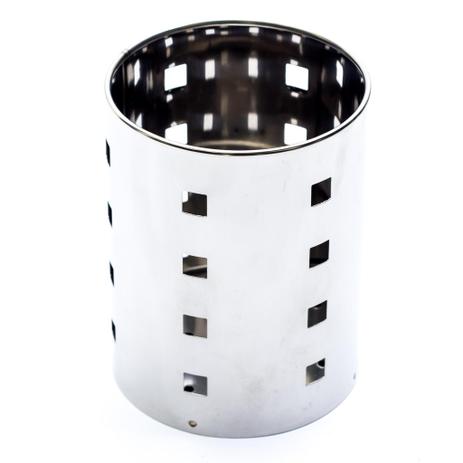 Porta talheres e escorredor inox vazado - dasshaus Menor preço em Porta talheres e escorredor inox vazado - dasshaus