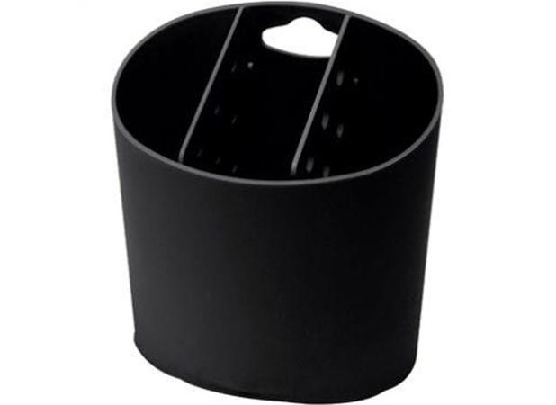 Porta Talheres Plástico Preto Coza - BRI 256 é boa?