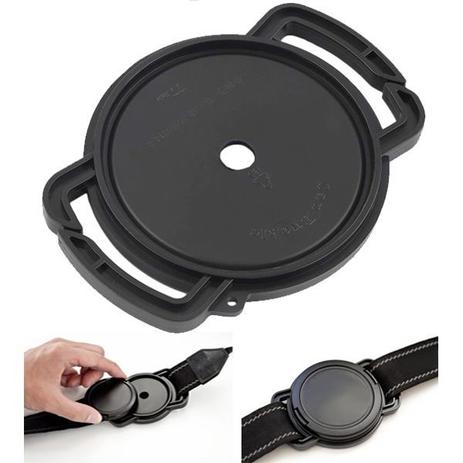 Porta tampa de proteção de lentes e objetivas - 77mm - Rollin Menor preço em Porta tampa de proteção de lentes e objetivas - 77mm - Rollin