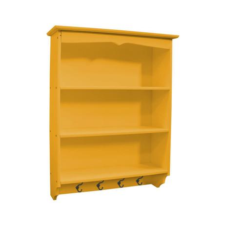 Porta Tempero de Parede 90x70 cm Amarelo - Wood prime - my é boa?