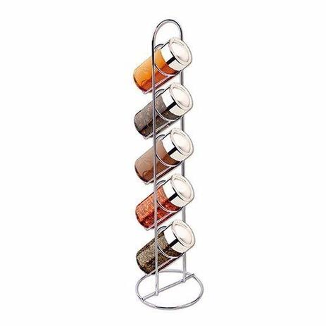 Porta Temperos Condimentos com 5 Potes e Suporte Vertical - Art é boa?