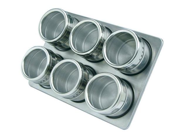Porta Temperos e Condimentos Magnético com 06 unidades Inox Cozinha - Art house é boa?