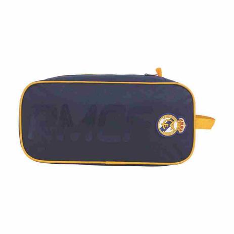 Porta Tenis Com 2 Divisoes Real Madrid Produto Oficial - Dmw mochilas Menor preço em Porta Tenis Com 2 Divisoes Real Madrid Produto Oficial - Dmw mochilas