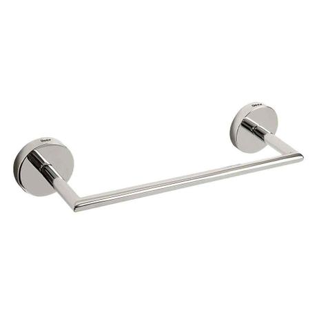 Porta toalha cromado barra 20cm Disco Deca Menor preço em Porta toalha cromado barra 20cm Disco Deca
