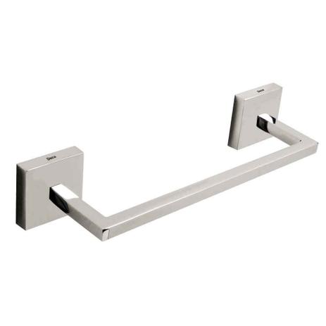 Porta toalha cromado barra Clean 20cm Deca Menor preço em Porta toalha cromado barra Clean 20cm Deca