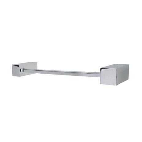 Porta toalha de rosto cromado barra 30cm Actual Perflex Menor preço em Porta toalha de rosto cromado barra 30cm Actual Perflex