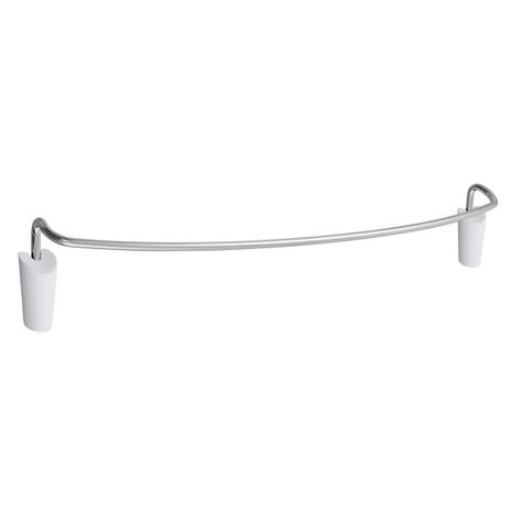 Porta Toalha Longo Angra Cromado E Branco C62 Meber é boa?