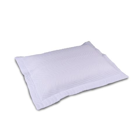Porta Travesseiro Avulso Matelassado 180 Fios - Branco - Juma Menor preço em Porta Travesseiro Avulso Matelassado 180 Fios - Branco - Juma