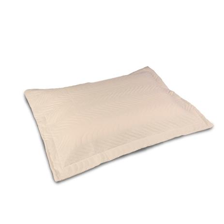 Porta Travesseiro Avulso Matelassado 180 Fios - Palha - Juma Menor preço em Porta Travesseiro Avulso Matelassado 180 Fios - Palha - Juma