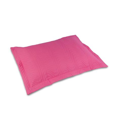 Porta Travesseiro Avulso Matelassado 180 Fios - Pink - Juma Menor preço em Porta Travesseiro Avulso Matelassado 180 Fios - Pink - Juma