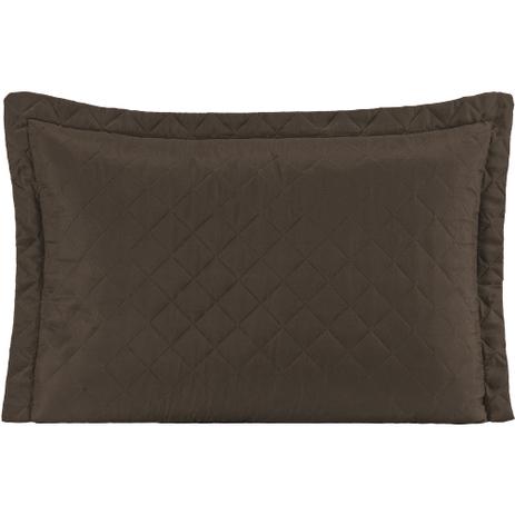 Porta Travesseiro Matelado Microfibra Tabaco - Essência enxovais Menor preço em Porta Travesseiro Matelado Microfibra Tabaco - Essência enxovais