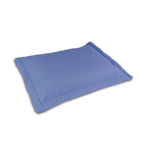 Porta Travesseiro Matelassado Azul Mar - Juma Menor preço em Porta Travesseiro Matelassado Azul Mar - Juma