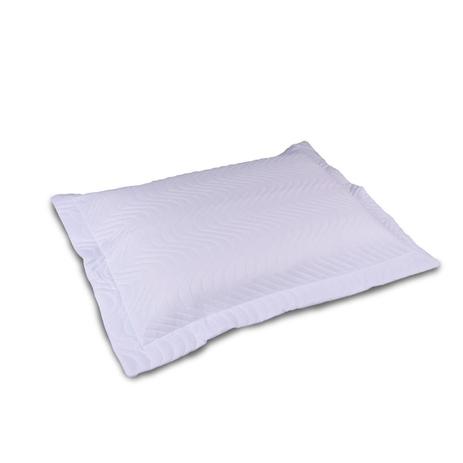 Porta Travesseiro Matelassado Branco - Juma Menor preço em Porta Travesseiro Matelassado Branco - Juma