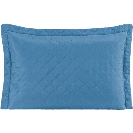 Porta Travesseiro MR Microfibra 01 Peça Matelado Ultrassônico - Azul - Paulo cezar enxovais Menor preço em Porta Travesseiro MR Microfibra 01 Peça Matelado Ultrassônico - Azul - Paulo cezar enxovais
