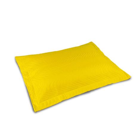 Porta Travesseiro Percal 180 Fios Amarelo - Juma Menor preço em Porta Travesseiro Percal 180 Fios Amarelo - Juma