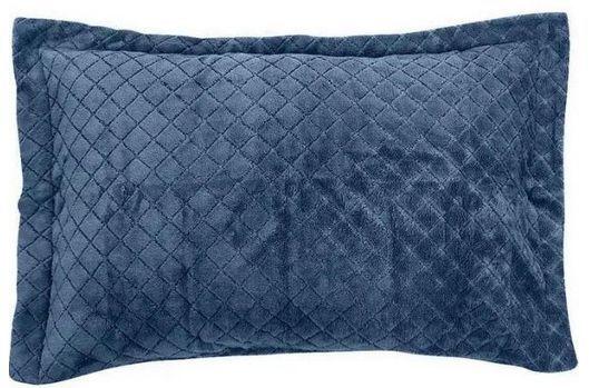 Porta Travesseiro Plush Inove Indigo Hedrons Menor preço em Porta Travesseiro Plush Inove Indigo Hedrons