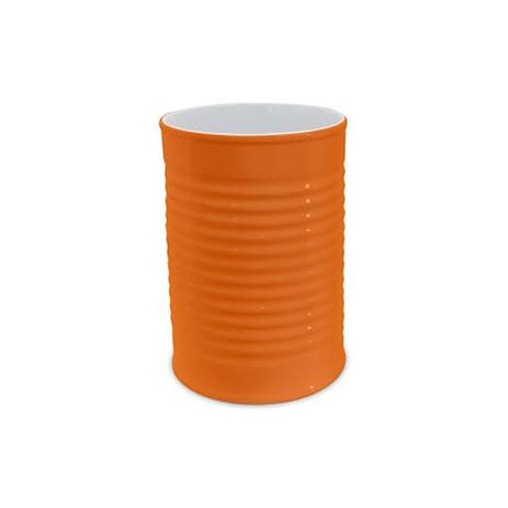 Porta Utensílio Lata de 1300 ml Laranja - Ceraflame Menor preço em Porta Utensílio Lata de 1300 ml Laranja - Ceraflame
