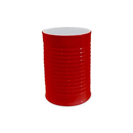 Porta Utensílio Lata de 1300 ml Vermelho - Ceraflame Menor preço em Porta Utensílio Lata de 1300 ml Vermelho - Ceraflame