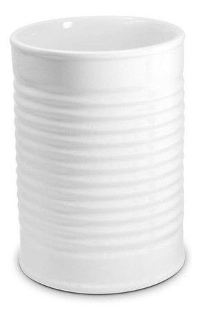 Porta Utensílios Lata 1300Ml - Branco Ceraflame - MondoCeram Gourmet Menor preço em Porta Utensílios Lata 1300Ml - Branco Ceraflame - MondoCeram Gourmet