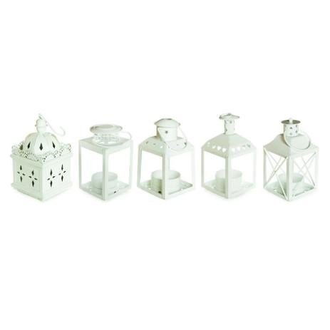 Porta Velas Em Metal Lanterna Jogo Com 5 Peças 10 x 6 cm Branco - Cromus é ruim? Porta Velas Em Metal Lanterna Jogo Com 5 Peças 10 x 6 cm Branco - Cromus é boa?