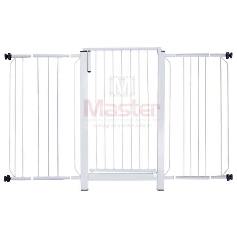 Portão Grade Proteção Criança Bebe Cão Pet para vãos de 116cm a 120cm - Grade master é boa?