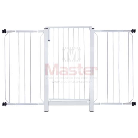 Portão Grade Proteção Criança Bebe Cão Pet vãos de 106cm a 110cm - Grade master é boa?