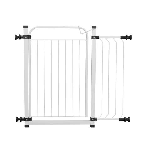 Portão Para Cachorro Grade Para Criança 69cm acompanha extensor de 20cm NÃO PRECISA FURAR PAREDE - Pet Útil Menor preço em Portão Para Cachorro Grade Para Criança 69cm acompanha extensor de 20cm NÃO PRECISA FURAR PAREDE - Pet Útil