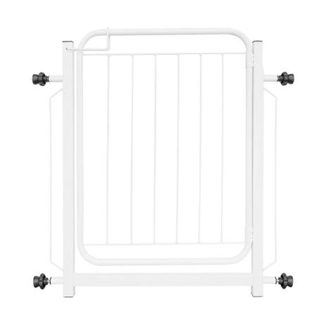 Portão Pet Cães Cachorro Grade Protação Segurança Bebês 68cm A 72cm Branco - Moveraço é boa?